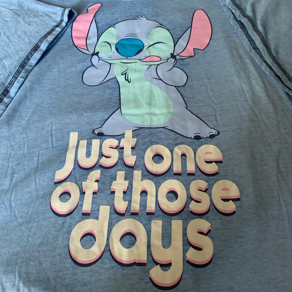 Disney stitch women’s 3pc pj set size 2x